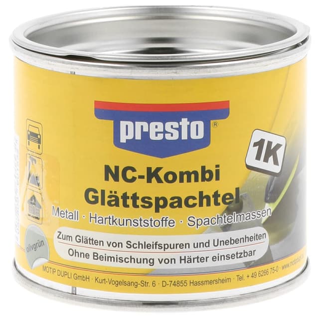 presto 601532 NC-Kombi Glättspachtel 250 g