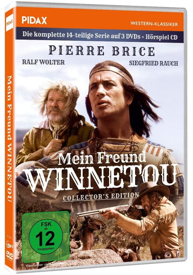 Mein Freund Winnetou - Die Komplette 14-teilige Kult Serie auf 3 DVDs + Hörspiel CD