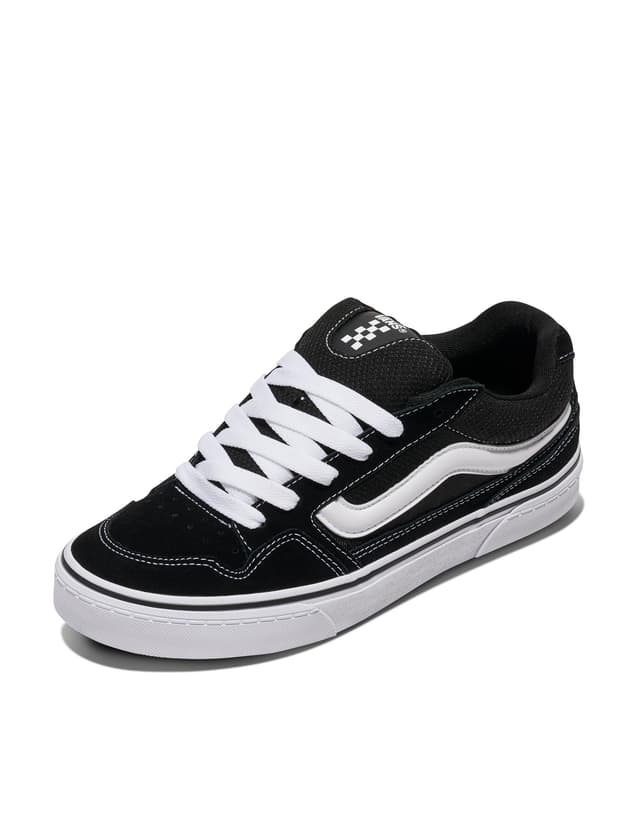 Vans Herren Caldrone Sneaker Caldrone Trainers, Suede/MESH Black/White, 42.5 EU 45 EU Suede Mesh Black White