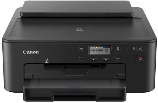 Canon PIXMA TS705a Drucker Tintenstrahl DIN A4 (WLAN, LAN, 5 Separate Tinten, automatischer Duplexdruck, 2 Papierzuführungen, Papierkassette 250 Blatt, Apple AirPrint), schwarz, normal TS705a Single