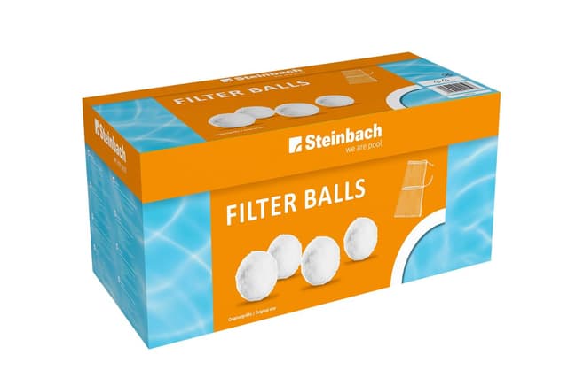 Steinbach Filter Balls – 040050 – Reinigende Filterbälle für Pools – Kompatibel mit Allen handelsüblichen Sandfilteranlagen – 700 g – Steinbach Verpackung Retail Verpackung 700 g