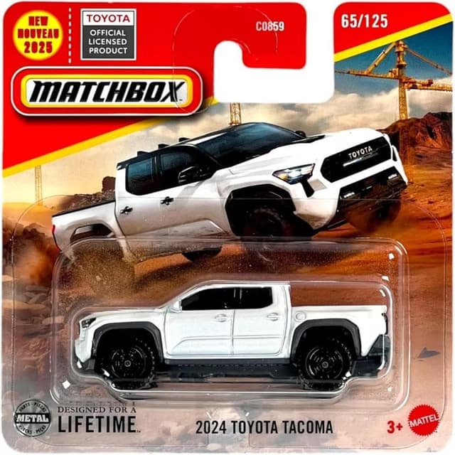 C0859 Matchbox 1:64 Single Cars 2024 TOYOTA TACOMA JBR28