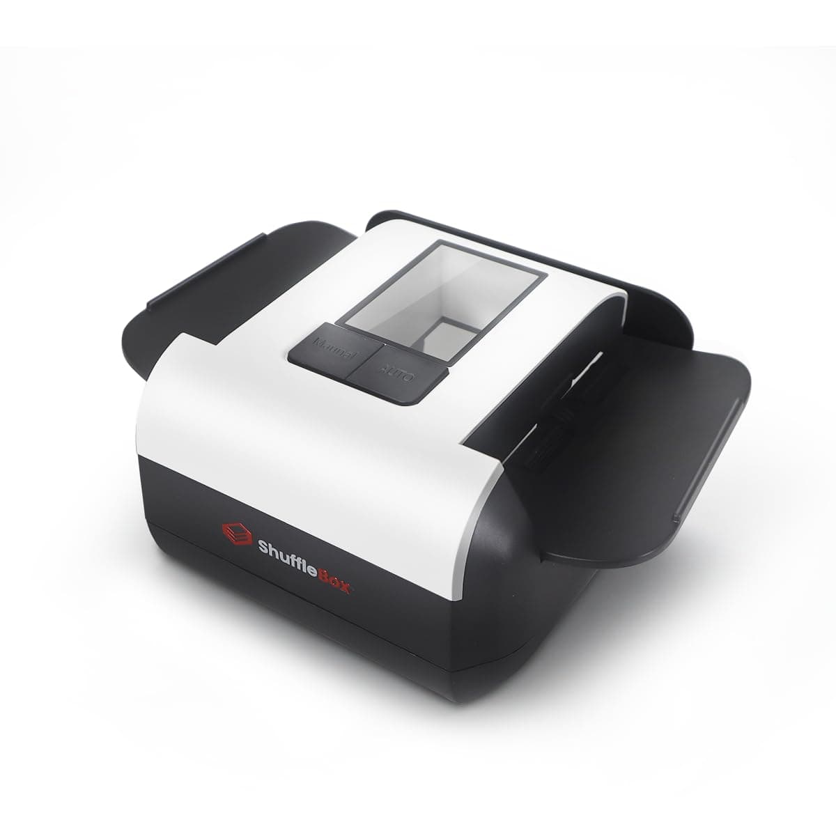 Shufflebox S1 automatischer Kartenmischer mit 2000mAh wiederaufladbarer eingebauter Batterie, 2-Deck-Ultra leise Shuffling-Maschine