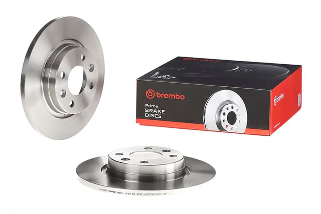 Brembo 08.A268.10 Bremsscheibe - Paar, black