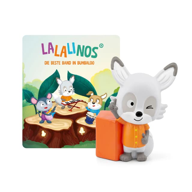 tonies Hörfigur für Toniebox, Lalalinos – Die Beste Band in Bumbaloo, Hörspiel mit Liedern für Kinder ab 3 Jahren, Spielzeit ca. 45 Minuten Akio