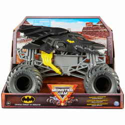 Monster Jam, offizieller Batmobile Monster Jam Truck, Metall-Spritzguss-Fahrzeug zum Spielen und Sammeln im Maßstab 1:24 Batman 1:24 Angebot bei HelloDeals