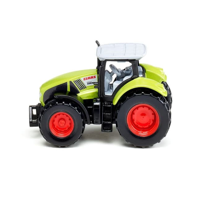 siku 1030, Claas Axion 950 Traktor, Metall/Kunststoff, Grün, Inkl. Anhängerkupplung, Räder mit gummierten Reifen
