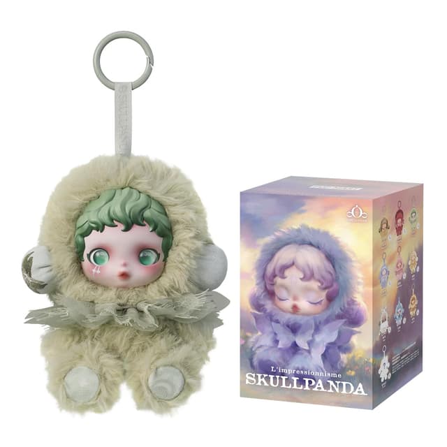 POP MART SKULLPANDA L’impressionnisme Series Plush Doll Anime Actionfiguren Sammelfiguren Sammler Kunstspielzeug Spielzeug Figuren Geschenk 1PC L’impressionnisme 1PC