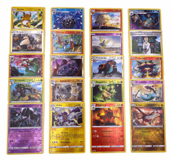 Pokemon Karten - 20 Verschiedene Pokemon Reverse Holo Karten | inklusive seltenen Rare Reverse Holo Karten - Deutsch Angebot bei HelloDeals