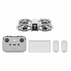 DJI Neo Fly More Combo, Minidrohne mit 4K UHD-Kamera für Erwachsene, 135g selbstfliegende Drohne die dir folgt, Handstart, Motivverfolgung, QuickShots, stabilisiertes Video, mit RC-N3 und 3 Akkus DJI Neo Fly More Combo (3 Akkus, RC-N3) Angebot bei HelloDeals