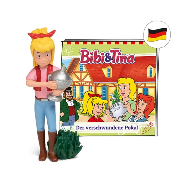 tonies Hörfiguren für Toniebox, Bibi und Tina – Der verschwundene Pokal, Hörspiel für Kinder ab 6 Jahren, Spielzeit ca. 37 Minuten