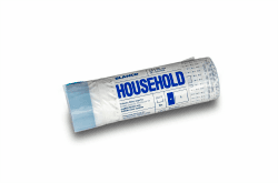 BLANCO Haushaltsmüllbeutel M (12-19 Liter) | mit Zugband | reißfest und wasserdicht | Abfallbeutel/Mülleimerbeutel| leichte Entsorgung | 50% recycelter Kunststoff | passend zu SELECT und FLEXON Angebot bei HelloDeals