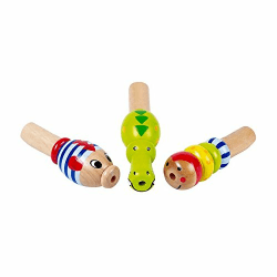 Goki 61972 Goki Miniflöte 'Tiere' aus Holz, L= 7,8 - 9,9 cm (Modell zufällig, 1 Stück) Angebot bei HelloDeals