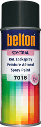 belton spectRAL Lackspray RAL 7016 anthrazitgrau, seidenglänzend, 400 ml - Profi-Qualität Seidenglänzend anthrazitgrau Angebot bei HelloDeals