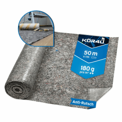 kör4u Malervlies 50m, 180g Abdeckvlies – Staubdichtes, Rutschfestes Malervlies für Renovierungen, Umzüge und Heimwerkerprojekte 180g 50m Angebot bei HelloDeals