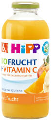 HiPP Bio-Fruchtsaft-Getränke +, Multifrucht mit Vitamin C, 6er Pack (6 x 0,5l) 500 ml (6er Pack) Multifrucht Angebot bei HelloDeals
