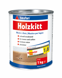 Baufan Holzkitt Lösungsmittelfrei 1 kg Single Angebot bei HelloDeals