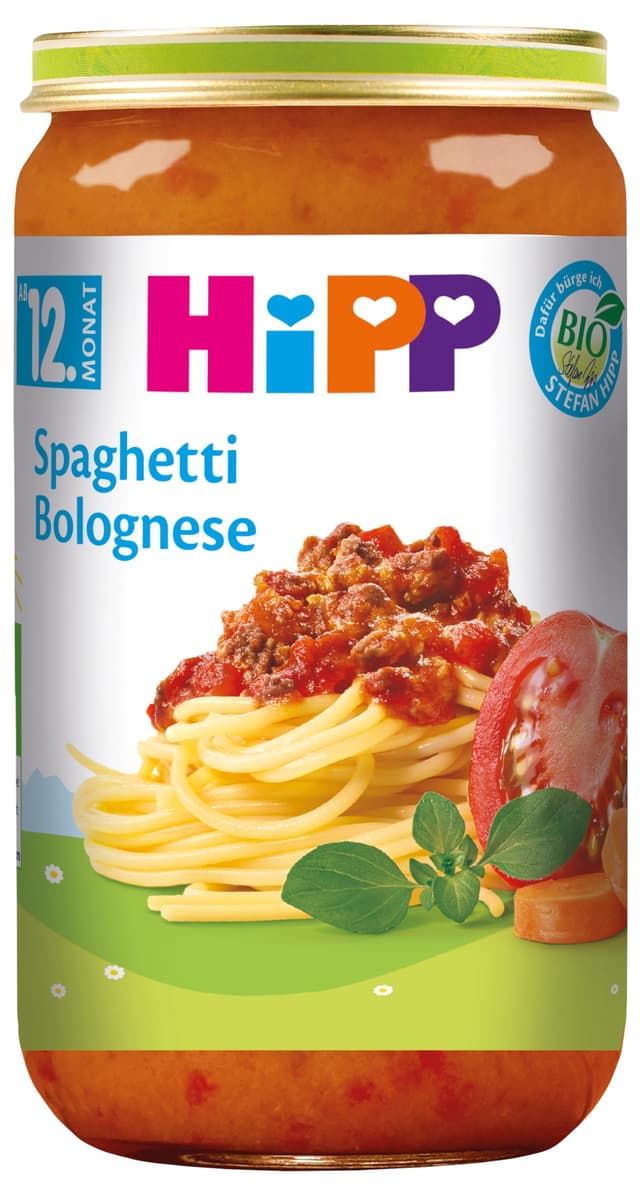 HiPP Spaghetti Bolognese, 6er Pack (6 x 250 g) Spaghetti Bolognese 250 g (6er Pack)