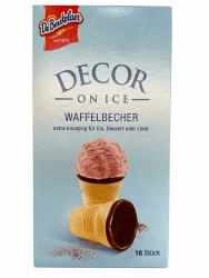 DeBeukelaer Decor On Ice Waffelbecher, 60 g Angebot bei HelloDeals