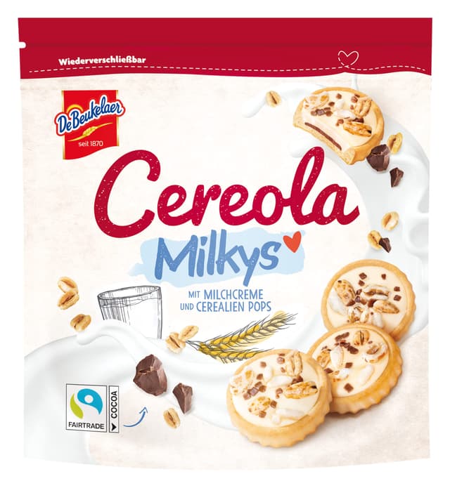 DeBeukelaer Cereola Milkys, 147 g 147 g (1er Pack)