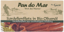 Pan do Mar Sardellenfilets (Anchovis) in Bio Olivenöl, 5er Pack (5 x 50 g) Angebot bei HelloDeals