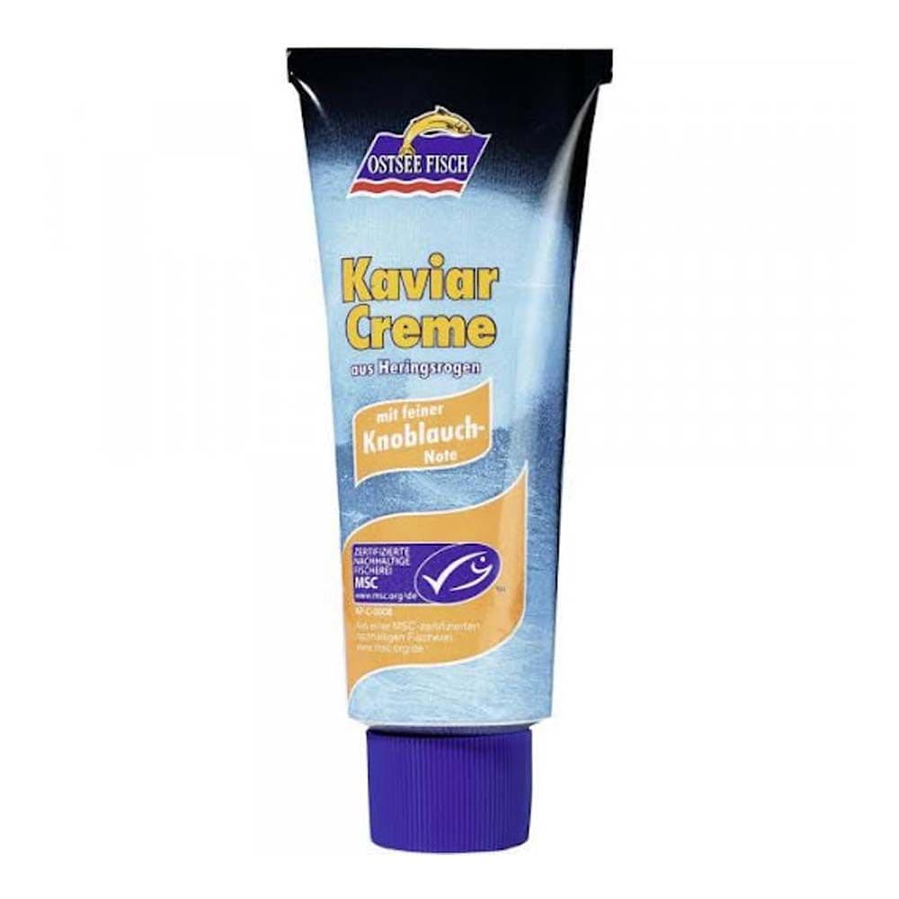 Kaviar Creme - Knoblauch -Note (Ostsee Fisch) 75g Tube (gekühlter Versand)