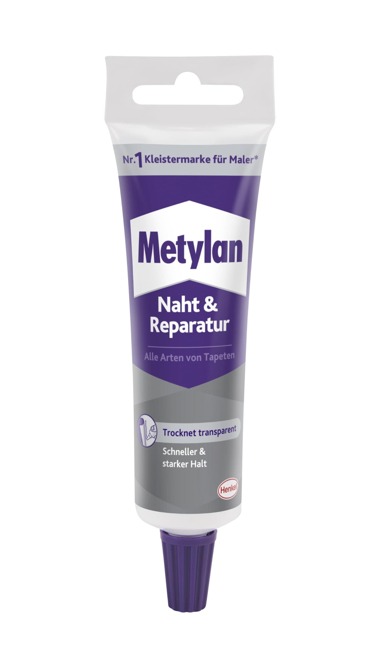 Metylan Naht- und Reparaturkleber, für die Verklebung von Tapeten bei überlappenden Nähten und Reparaturklebungen, 1x60g