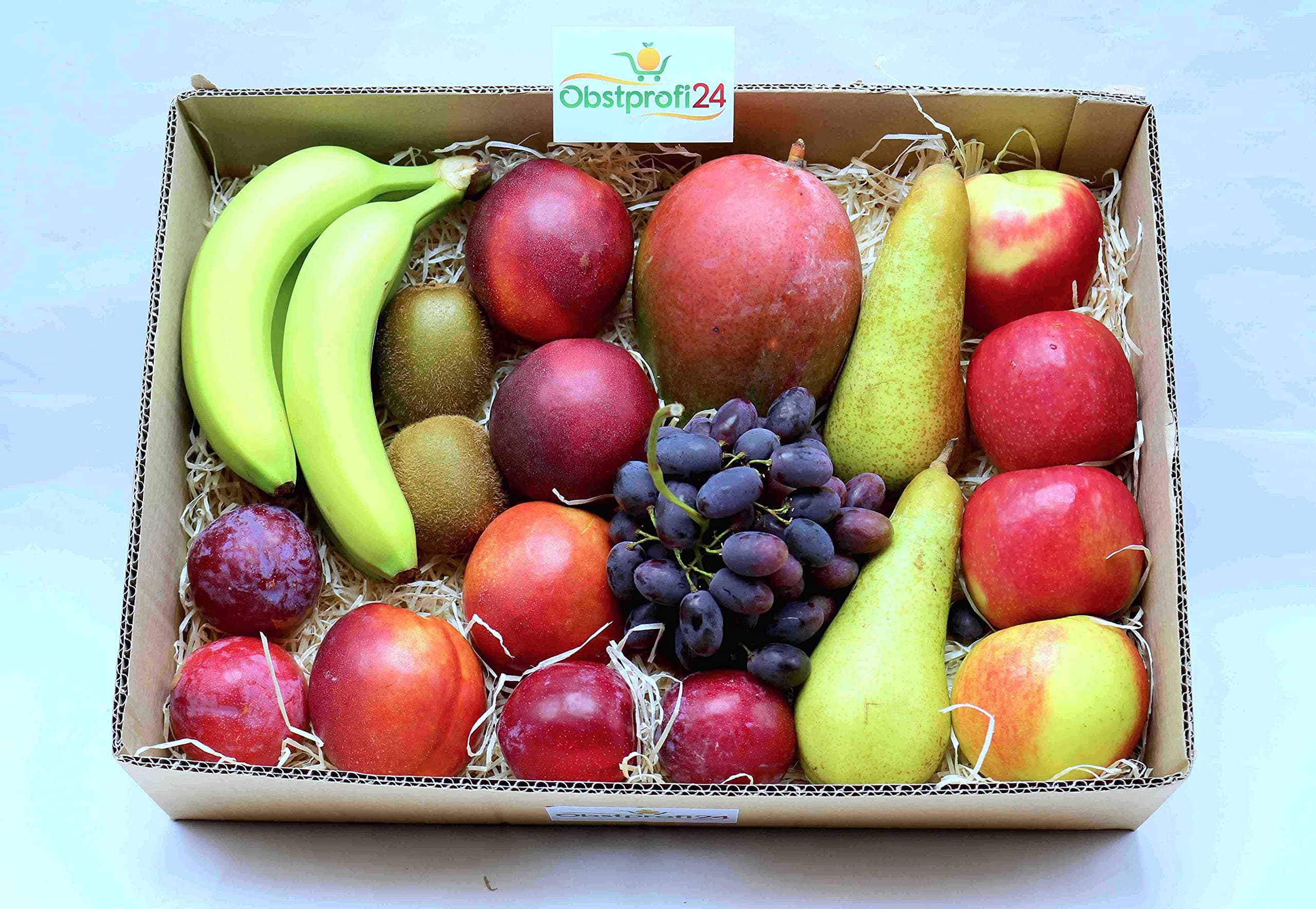 Die klassische Obstbox -frisches Obst aus einer gesunden Auswahl an reifem saisonalem Obst - Obstprofi24 (4 kg) 4 kg (1er Pack)