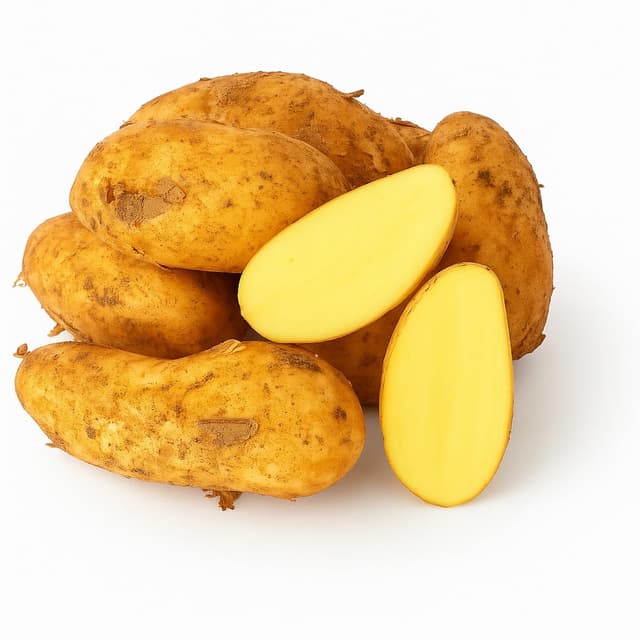 Kartoffeln Speisekartoffeln Annabelle 1-25 KG frische Ernte 2025 festkochend Salatkartoffel zum Grillen für Kartoffelsalat, Pellkartoffeln, Bratkartoffeln, Pommes Frites, Butterkartoffeln (10) 10.0 Kilogramm