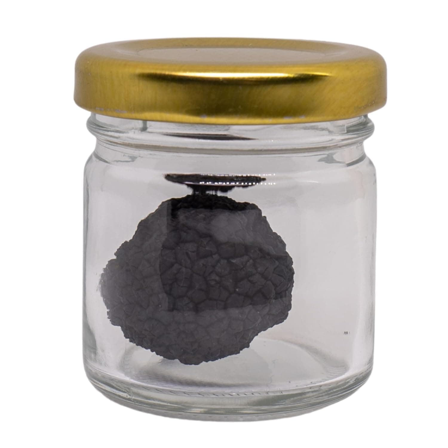 SPARTACUS GANZE SCHWARZE TRÜFFEL, NATÜRLICHES AROMA, OHNE ZUSÄTZE ODER KONSERVIERUNGSSTOFFE (Whole Black Truffle 10g)