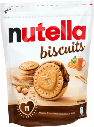 Ferrero nutella biscuits – Knuspriger Keks mit einem cremigen Herz aus nutella – 1 x 304 g Packung 304 gr nutella biscuits Angebot bei HelloDeals