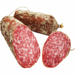 BAVAREGOLA Mailänder Salami 500g abgebunden im 2er Strang - Original luftgetrocknete italienische Salami am Stück - Südtiroler Spezialität 2er Strang 500g Angebot bei HelloDeals