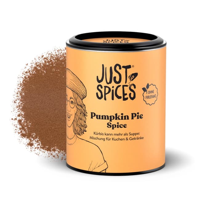 Just Spices Pumpkin Pie Spice I Mache Pumpkin Spice Latte und Kürbiskuchen selbst I Gewürzdose, 40 g