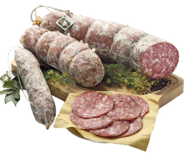 0riginal Italienische Fenchelsalami ca. 1,2 Kg - Finocchiona aus der Toskana - Geschenkidee WF-97152