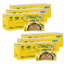 Super Deal! Yum Yum Chicken Instantnudeln mit Huhngeschmack 60x60g 60 g (60er Pack) Angebot bei HelloDeals