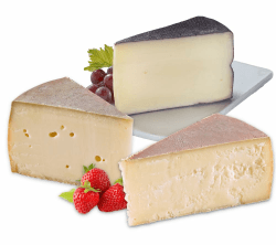 Almgourmet - Gourmet-Käsevariation "Probierplatte" (550g) - Zusammenstellung aus 3 Tiroler Käsesorten - würzig und kräftig im Geschmack Angebot bei HelloDeals