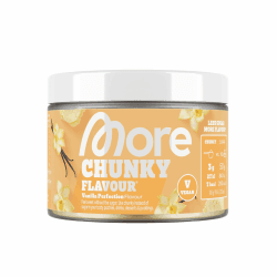 MORE Chunky Flavour, Vanilla Perfection, 150 g, vegan, Geschmackspulver zum Süßen, ohne viel Zucker und Kalorien, mit Inulin und Laktase - made in Germany Vanilla Perfection 150 g (1er Pack) Angebot bei HelloDeals