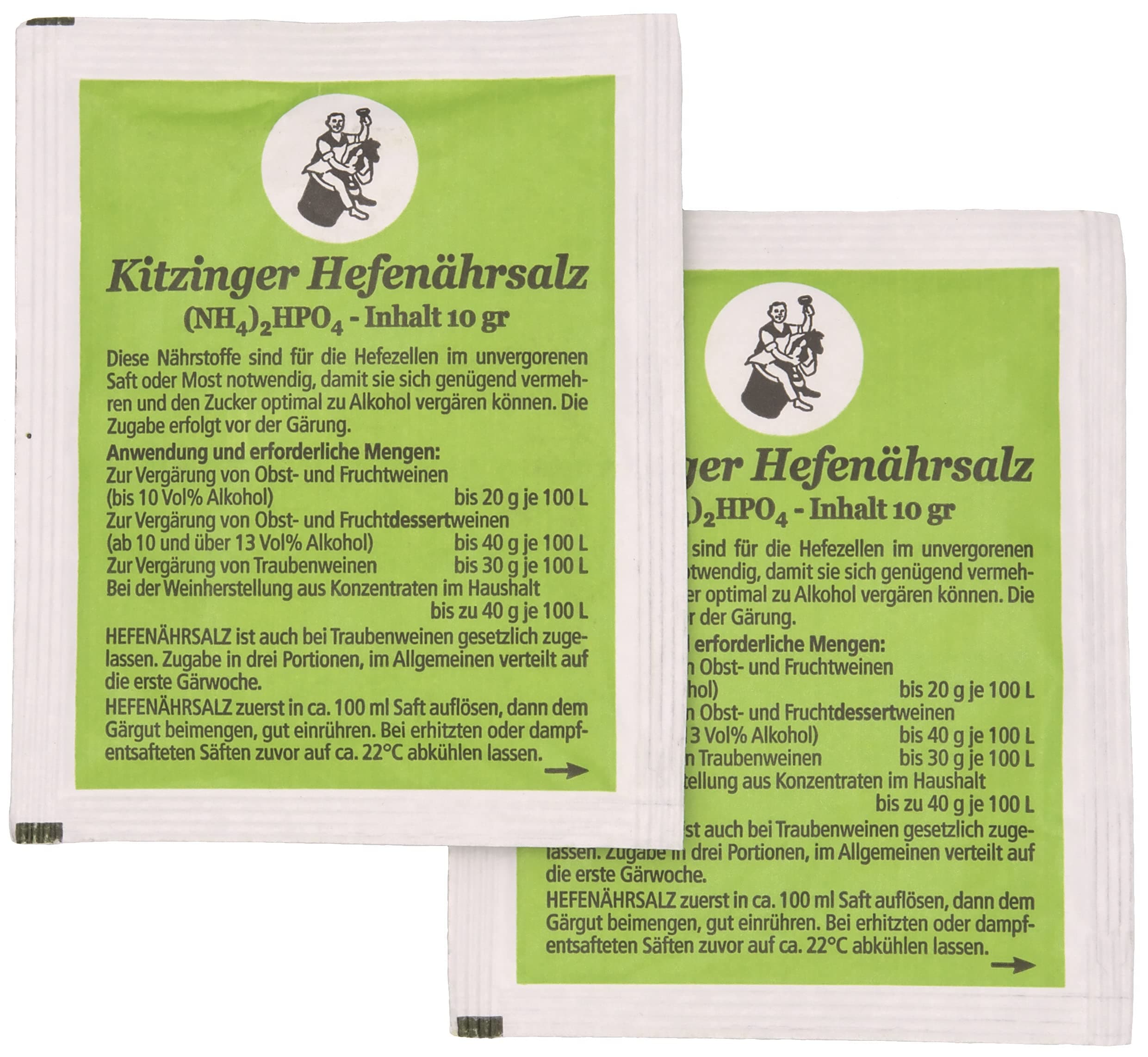 Arauner Kitzinger Hefenährsalz 10 g (2)