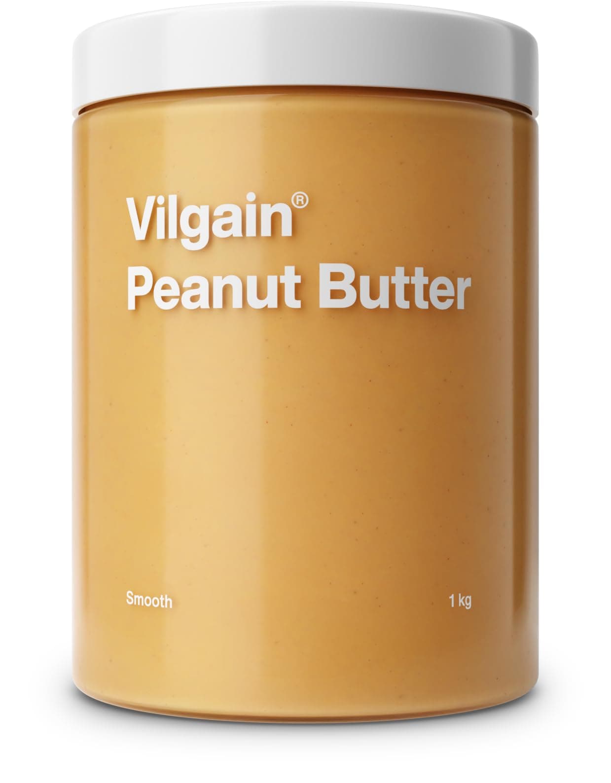 Vilgain BIO Erdnussbutter 1kg – 100% natürlich, ohne Zucker & Palmöl, vegan, crunchy, reich an Eiweiß & Vitaminen, Bio-Qualität, ideal für Brotaufstriche, gesunde Rezepte & Snacks (1000g, Feine) Feine 1 kg (1er Pack)
