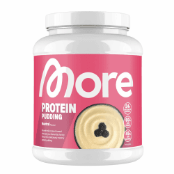 MORE Protein Pudding, Neutral, 600 g, cremiger Pudding mit weniger Fett, Kalorien und Zucker - made in Germany Neutral 600g (1er Pack) Angebot bei HelloDeals