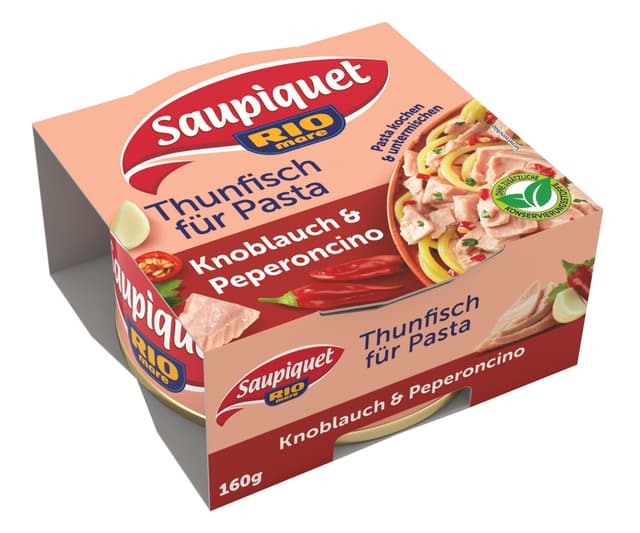 Thunfisch für Pasta Knoblauch & Peperoncino 160 g (1er Pack)