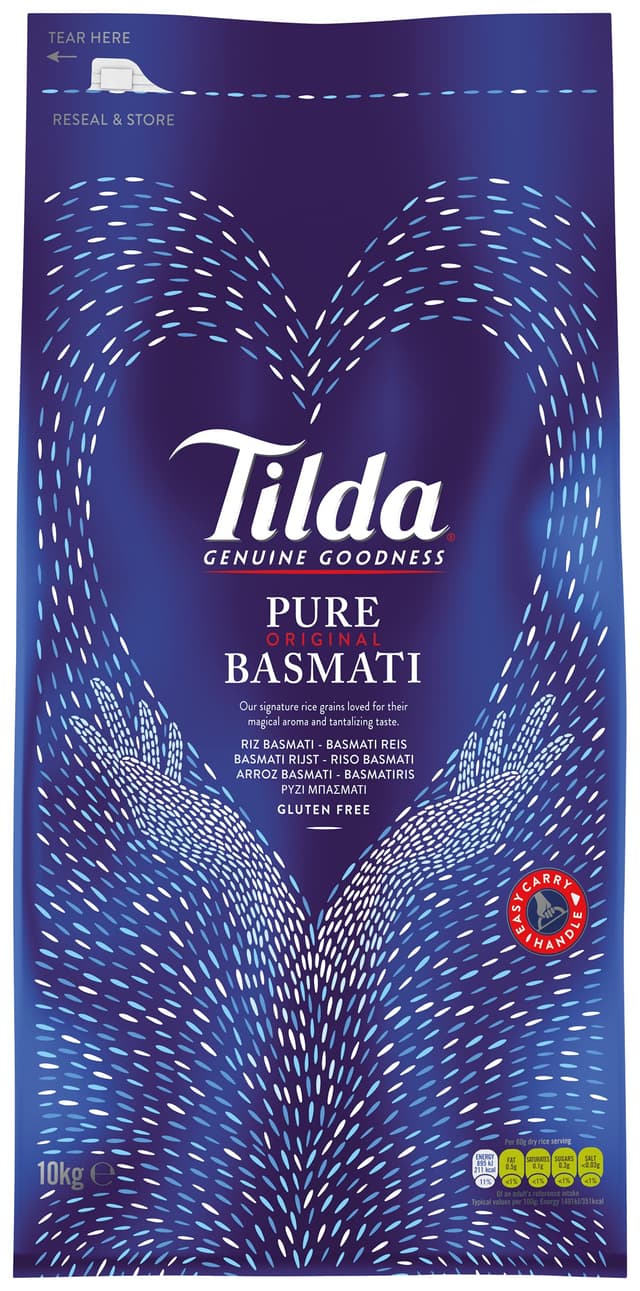 Tilda Pure Original Basmati Rice, 1er Pack (1x10kg) 10 kg (1er Pack)
