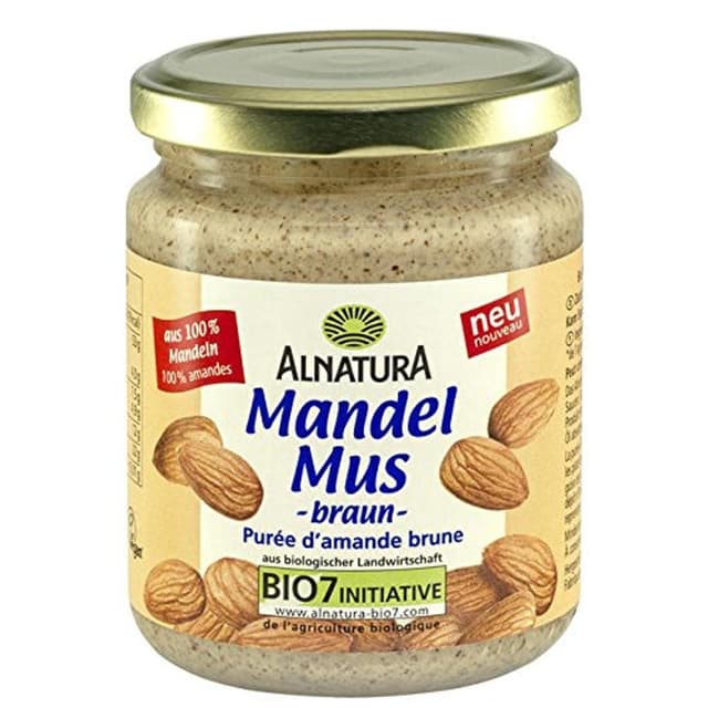 Alnatura Bio Mandelmus braun, 250 g Mandelmus 250 g (1er Pack)