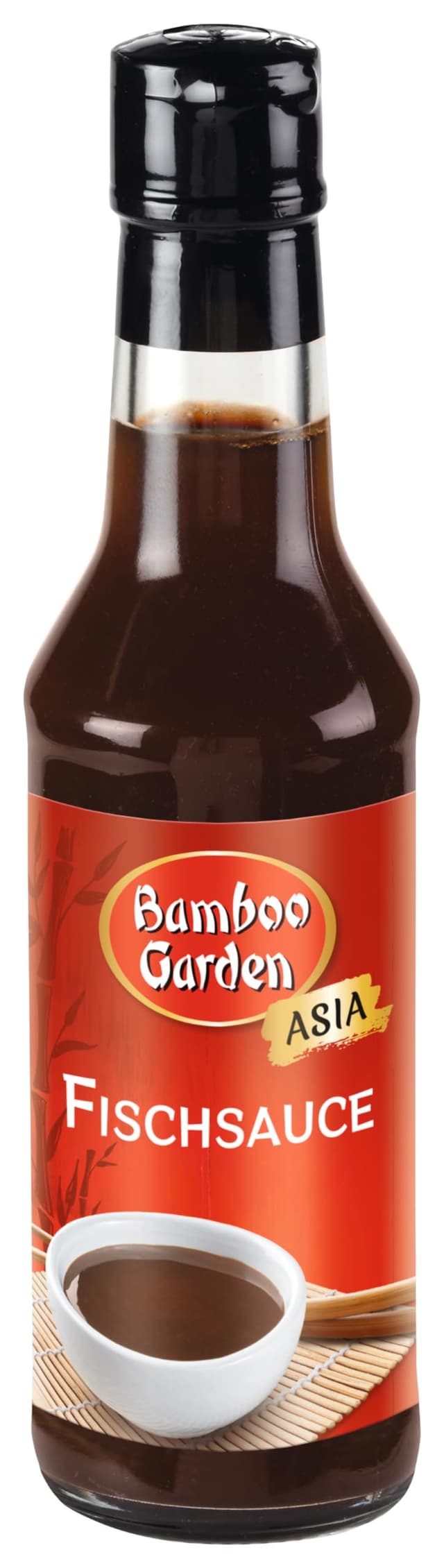 Bamboo Garden - Fischsauce | Würzige asiatische Sauce zum Marinieren oder Würzen von Fisch, Gemüse oder Fleisch | 150 ml in der Flasche