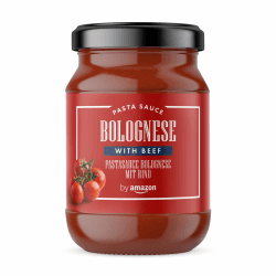 by Amazon Pasta Sauce Bolognese, 420g Bolognese 420 g (1er Pack) Angebot bei HelloDeals