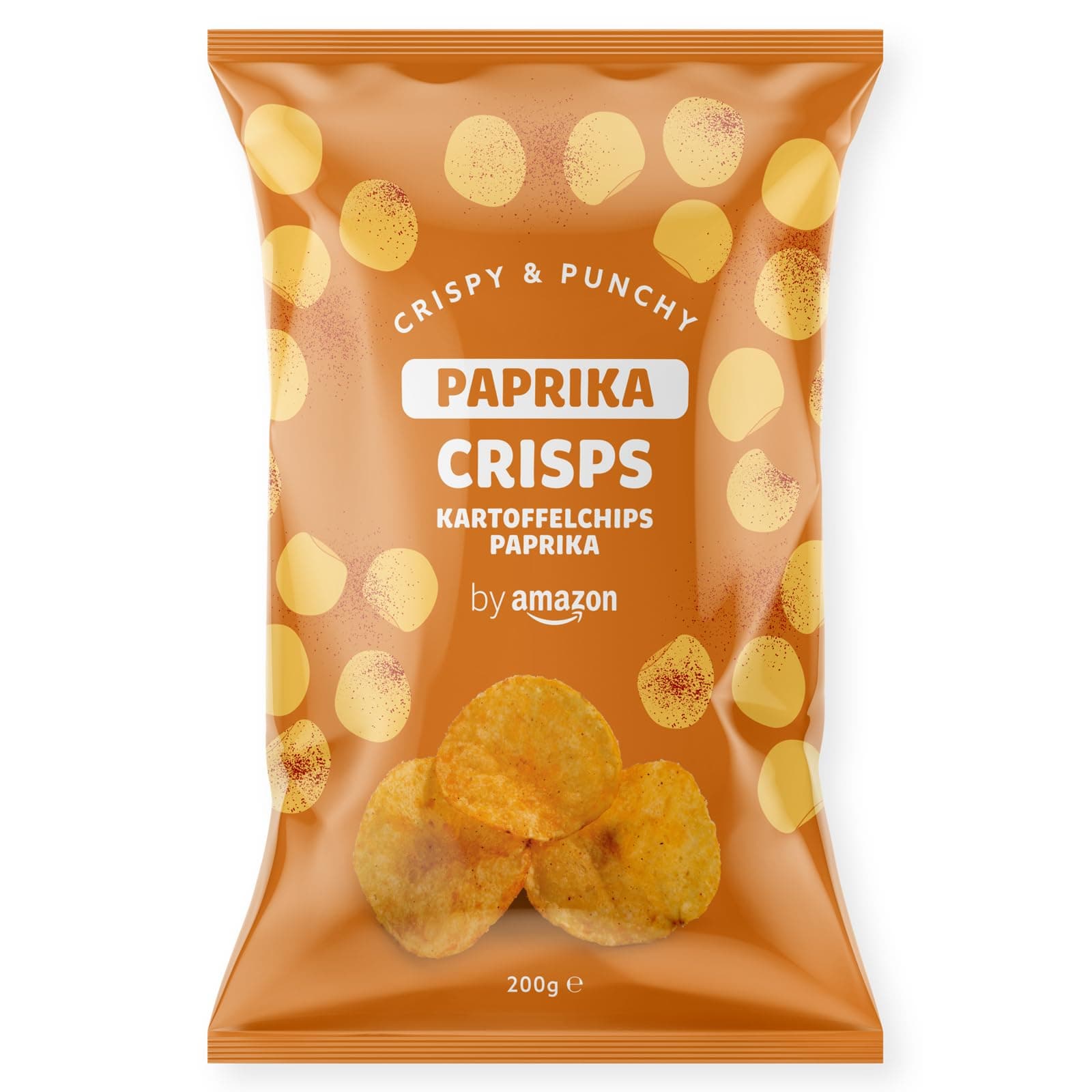 by Amazon Kartoffelchips Paprika, 200g Paprika 200 g (1er-Pack)