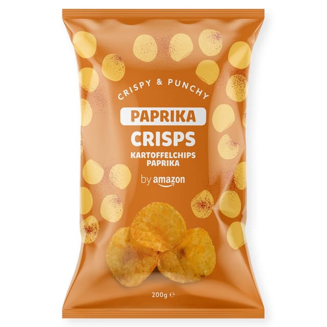by Amazon Kartoffelchips Paprika, 200g Paprika 200 g (1er-Pack)