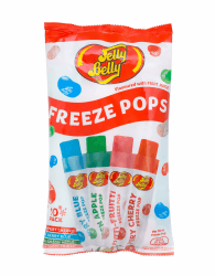 Freeze Pops, 10 x Wassereis zum Einfrieren, vier Sorten 4 x Kirsch, 2 x Blaubeer, 2 x Apfel, 2 x Tutti Frutti, 10 Eisstangen (10 x 50 ml) Jelly Belly Angebot bei HelloDeals