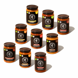 Löwenanteil - STARTERBOX - 9 proteinreiche Fertiggerichte in Bio-Qualität, fertig in 3 Minuten - Ohne Zuckerzusatz Angebot bei HelloDeals