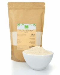 Weizengluten von der Grünen Essenz - veganer Fleischersatz - Seitan Basis Pulver - Weizenkleber low carb - natürliches Verdickungsmittel - rein pflanzlich - Weizeneiweiß 1 kg Angebot bei HelloDeals